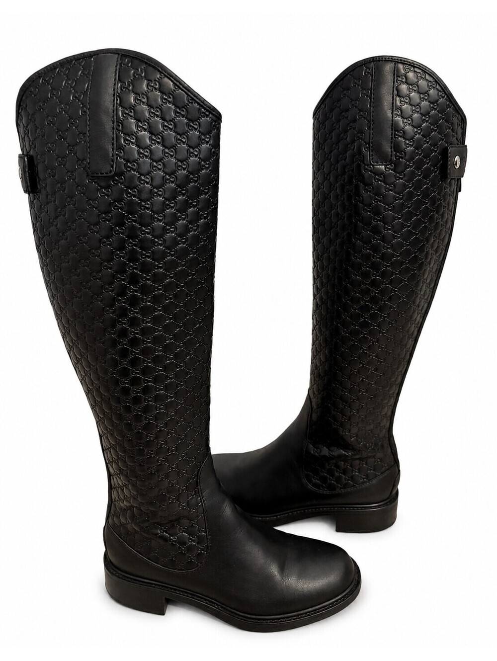 Gucci 35.5 Authenticated Logo Boots
